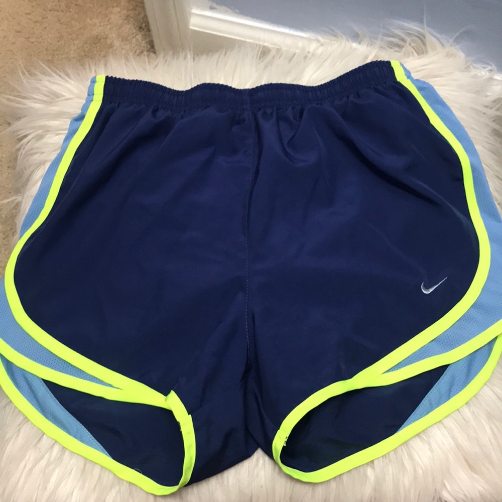 NIKE SHORTS PURPLE/BLUE/NEON YELLOW